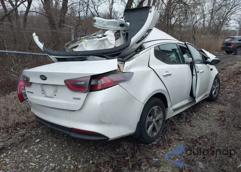 2014 Kia Optima Hybrid Lx z USA, uszkodzony, nr VIN KNAGM4AD5E5069849